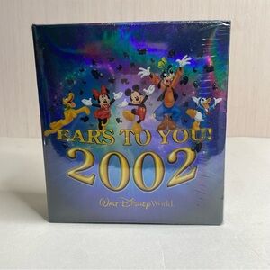Vintage 2002 Ears To You Walt Disney World Photo Album 50pgs 100 4x6 Size Photos